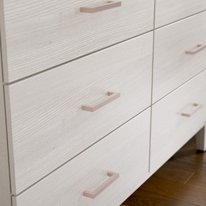 Origin21 Origin 21 Zoey 5-1/16-in (128mm) Center to Center Rose Square Handle Drawer Pull