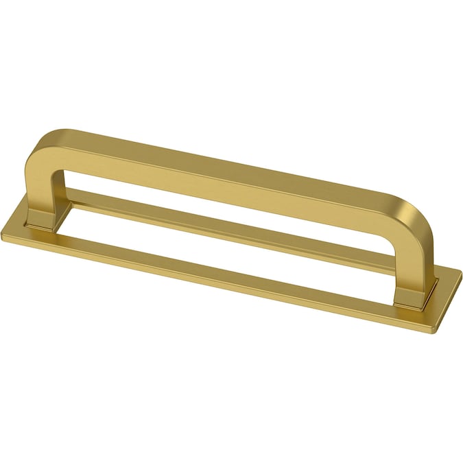 Origin21 Origin 21 Cora Reveal 3-3/4-in (96mm) Center to Center Brushed Gold Arch Handle Drawer Pull