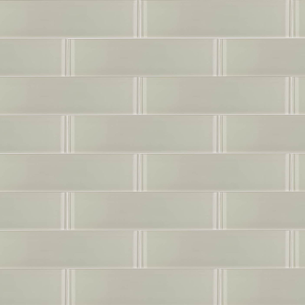 Elida Ceramica 3x12 Beige Glossy Glass Subway Wall Tile, 3-in x 12-in
