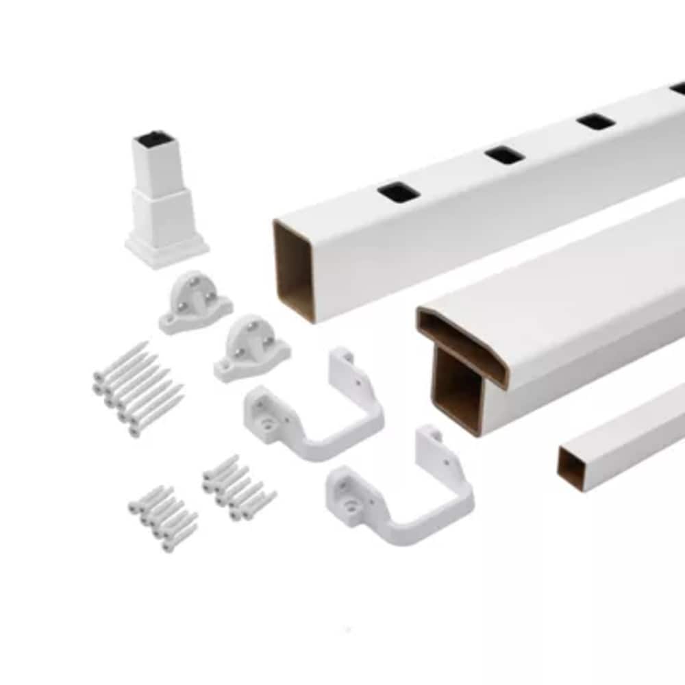 Trex Select 6-ft x 42-in Classic White Composite Deck Rail Kit