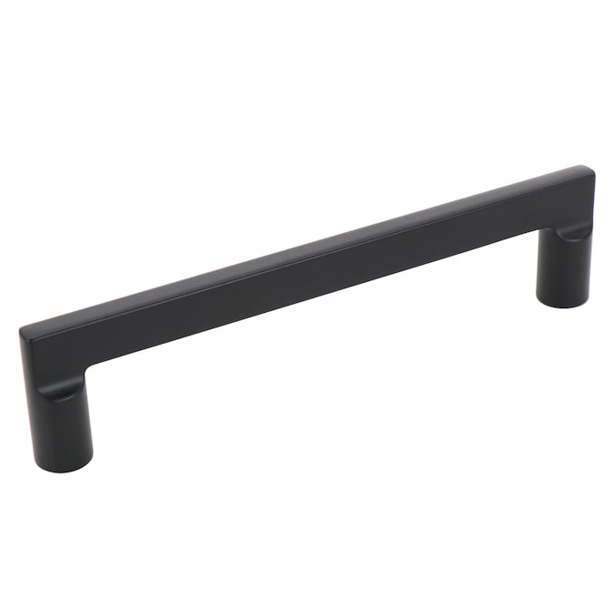 Origin 21 ELIN 5-1/16-in (128mm) Center to Center Matte Black Rectangular Handle Drawer Pull
