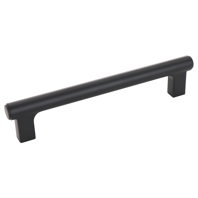 Origin 21 LOKI 5-1/16-in (128mm) Center to Center Matte Black Cylindrical Bar Drawer Pull