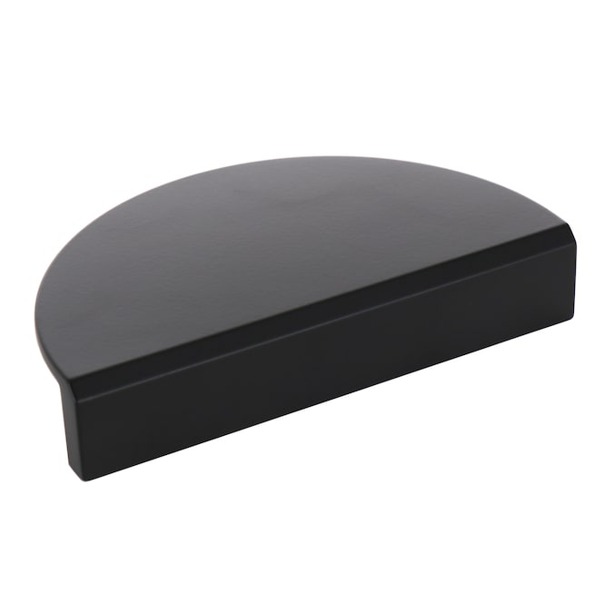 Origin 21 QUENBY 3-3/4-in (96mm) Center to Center Matte Black Circular Cup Drawer Pull