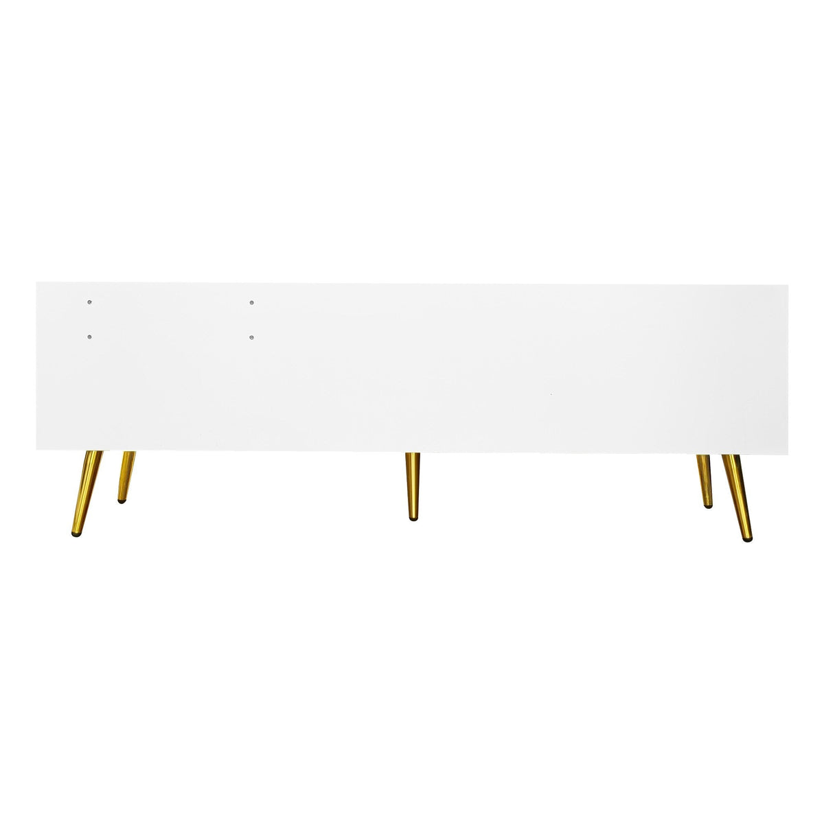 Qualler Modern White Storage Bench with Storage 54.3-in x 15-in x 19.3-in