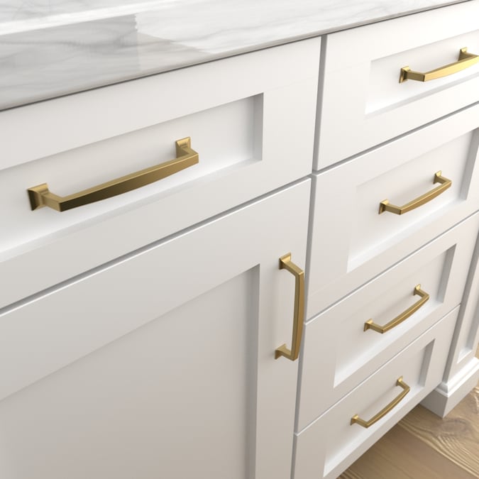allen + roth BEATRIX (128mm) Center to Center Arch Handle Drawer Pull