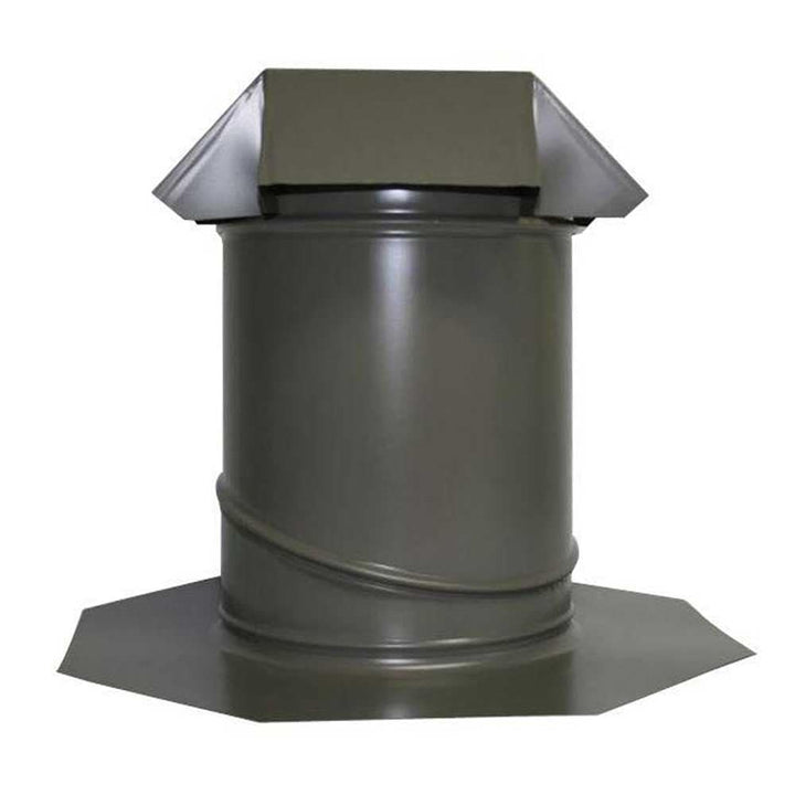 Gibraltar Building Products 8-in x 15-in Galvanized Steel Vent and Pipe Flashing (Adjustable Pitch Roof Jack)