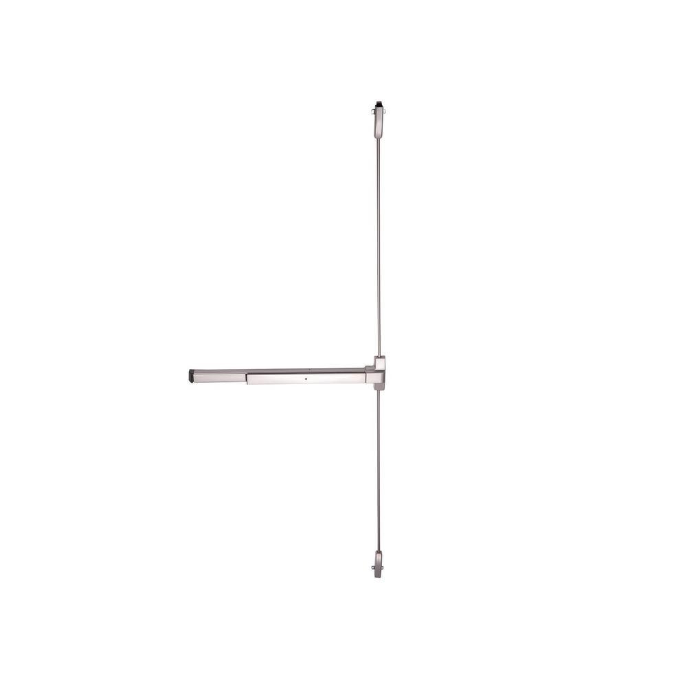 Fire Rated Crash Bar Vertical Surface Rod Exit Device in Aluminum - Super Arbor