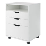 Winsome Wood Halifax White 4-Drawer 19.21-in File Cabinet
