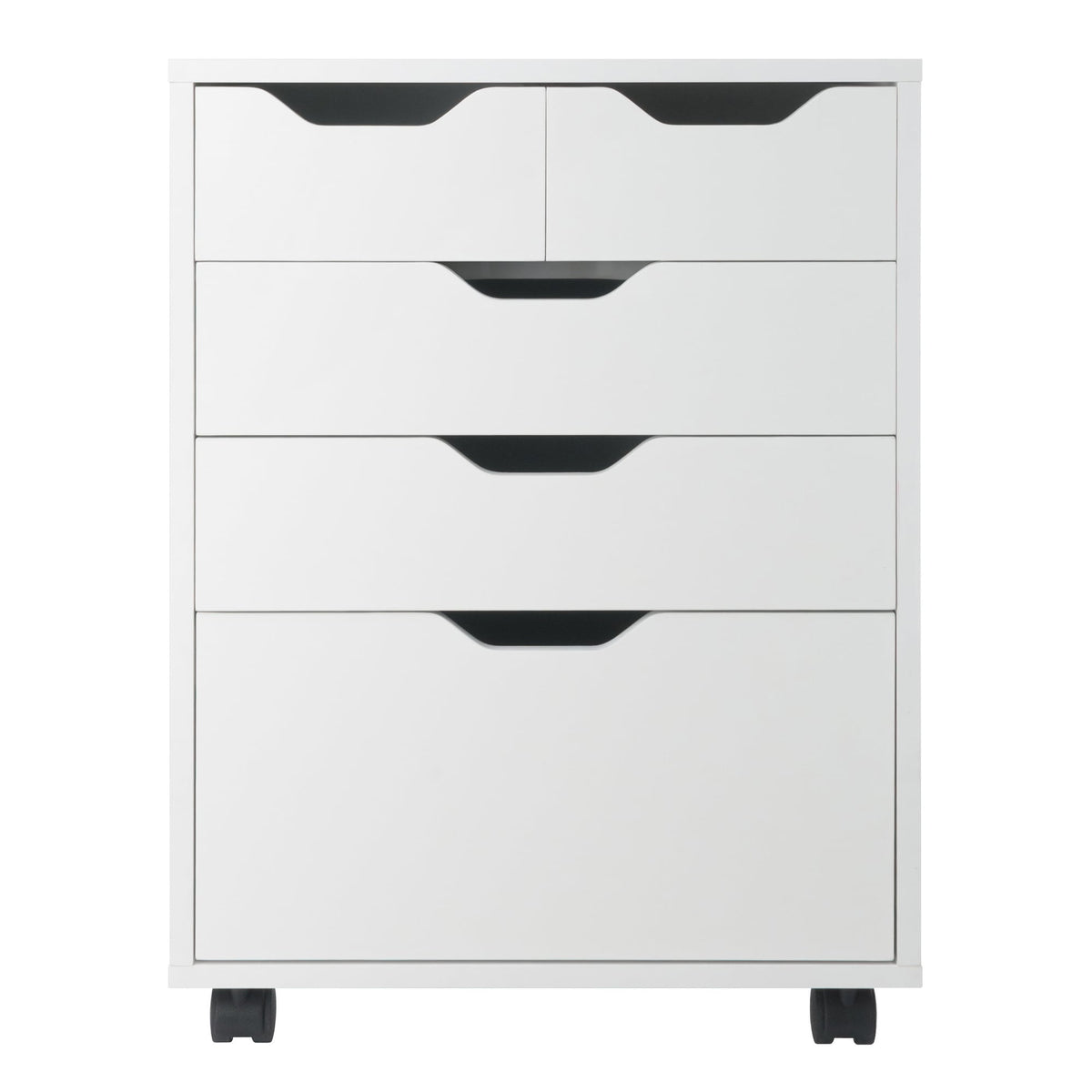 Winsome Wood Halifax White 4-Drawer 19.21-in File Cabinet