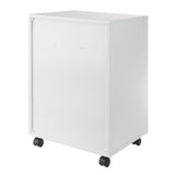 Winsome Wood Halifax White 4-Drawer 19.21-in File Cabinet