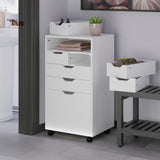 Winsome Wood Halifax White 6-Drawer 19.21-in File Cabinet
