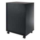 Winsome Wood Halifax Black 4-Drawer 19.21-in File Cabinet