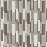 Elida Ceramica Stone Savvy Natural 12-in x 12-in Polished Marble Linear Mosaic Tile