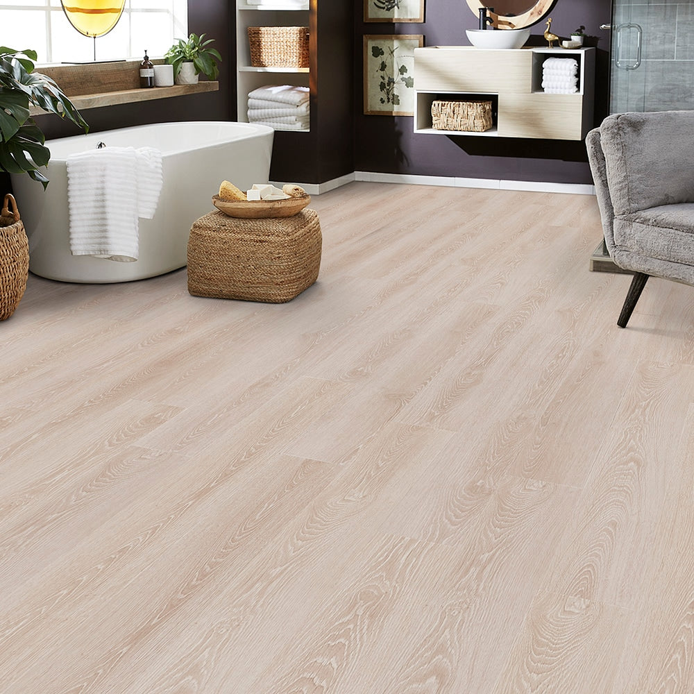 Pergo DuraCraft Lyon Oak Brown Vinyl Plank - Waterproof 22-Mil
