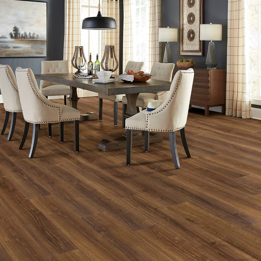 Pergo DuraCraft Montcrest Brown 22-mil Waterproof Vinyl Plank