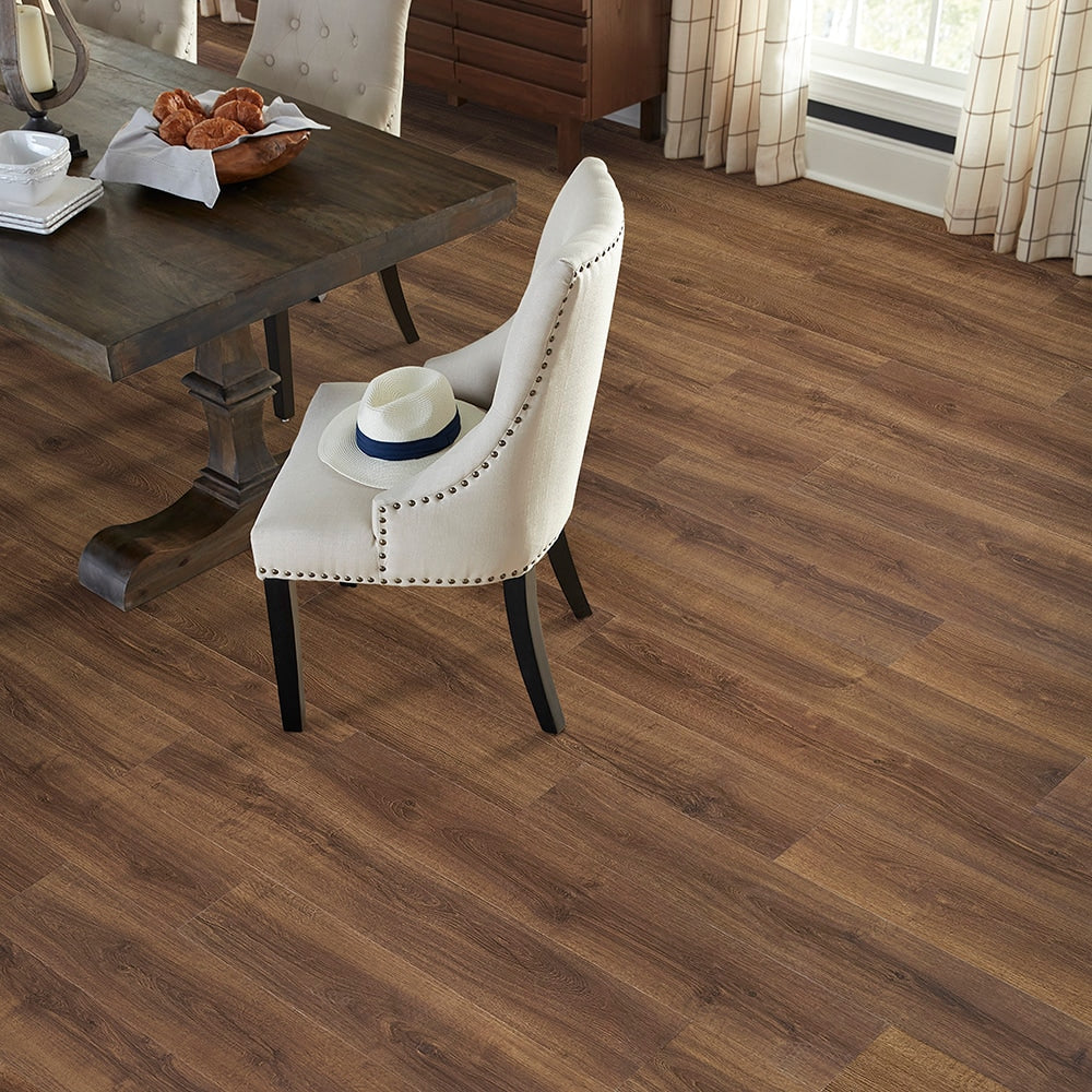 Pergo DuraCraft Montcrest Brown Waterproof Luxury Vinyl Plank Flooring