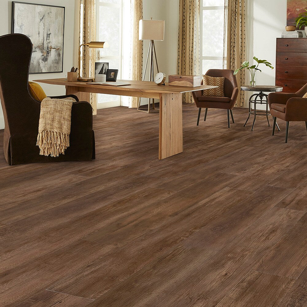 Pergo DuraCraft Marsala Oak Waterproof Luxury Vinyl Plank Flooring