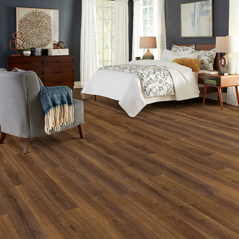 Pergo DuraCraft Montcrest Brown Waterproof Luxury Vinyl Plank Flooring