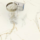 Pergo Rome Marble White Waterproof Luxury Vinyl Tile Flooring