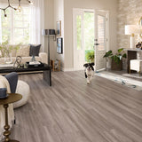 Pergo DuraCraft Lourdes Oak Gray Luxury Vinyl Plank - Waterproof 22-mil