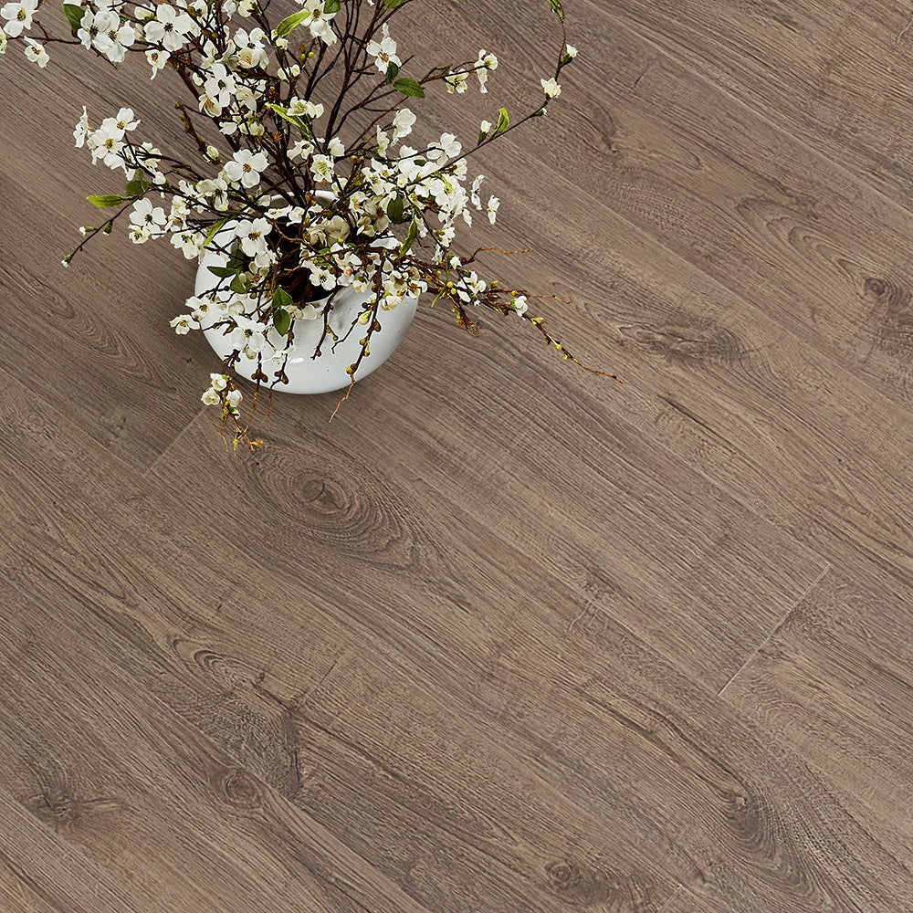 Pergo DuraCraft Dresden Oak Gray Waterproof Luxury Vinyl Plank Flooring