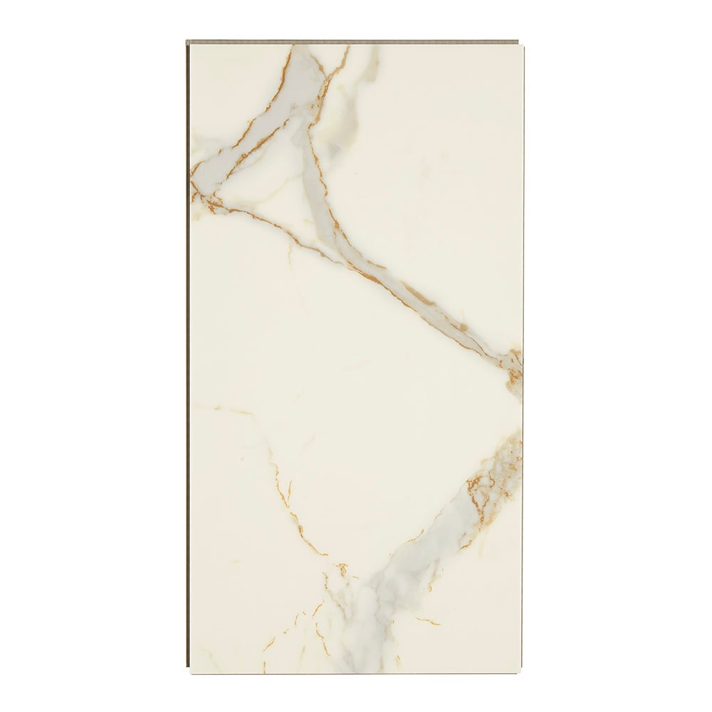 Pergo Rome Marble White Waterproof Luxury Vinyl Tile Flooring