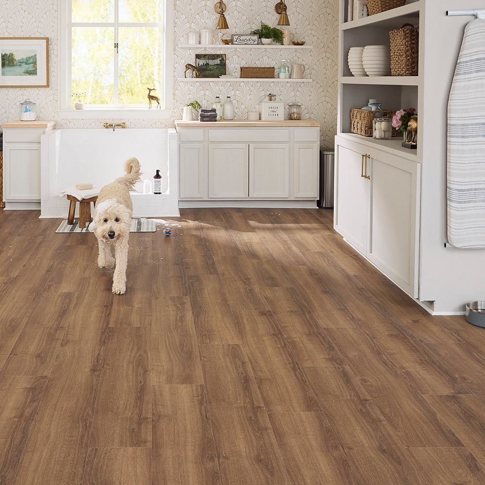 Pergo DuraCraft Seville Oak Waterproof Vinyl Plank with 22-mil Wear Layer