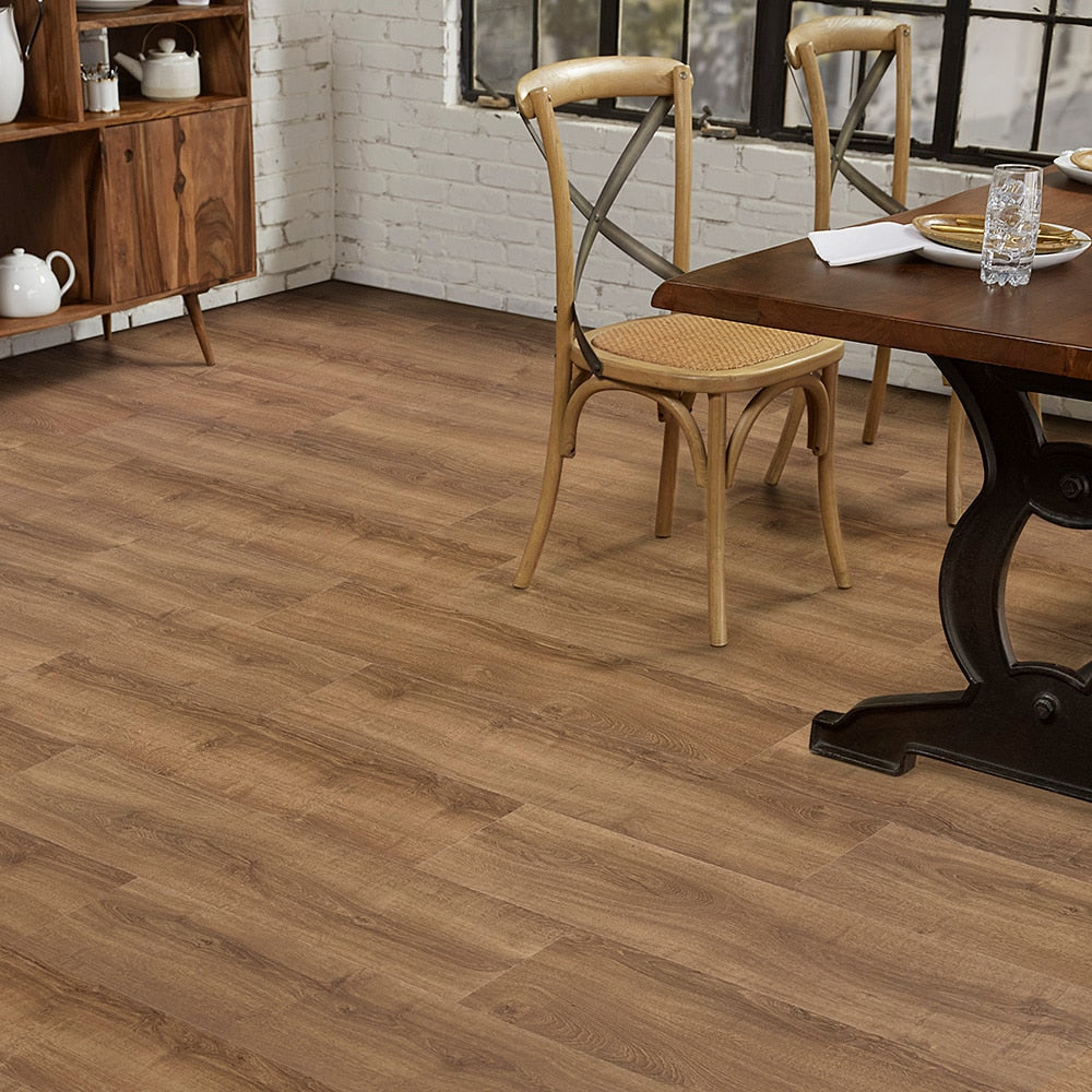 Pergo DuraCraft Seville Oak 59" Waterproof Vinyl Plank Flooring 23.39 sq ft/Carton