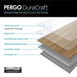 Pergo DuraCraft Rochelle Oak Waterproof Luxury Vinyl Plank Flooring