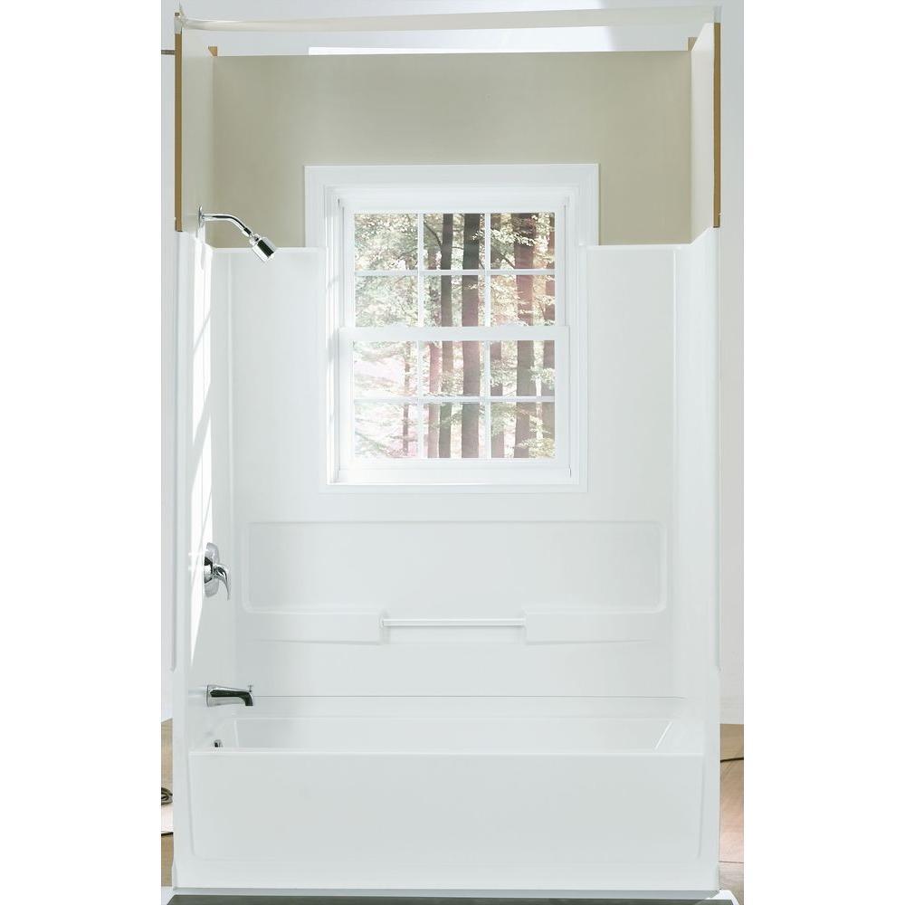Coralais Single-Handle 1-Spray Tub and Shower Faucet in Polished Chrome (Valve Not Included) - Super Arbor