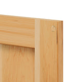 Project Source Branson 12-in W x 36-in H x 12-in D Hickory Base Fully Assembled Cabinet (Recessed Panel Shaker Door Style)