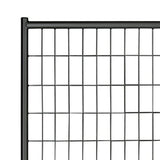 Perimeter Patrol 6-ft H x 4.8-ft L Multi-Purpose Steel Fence Panel