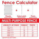 YARDLINK 3-ft W Powder-coated Galvanized Steel Flat-top No Dig Garden Fence Panel