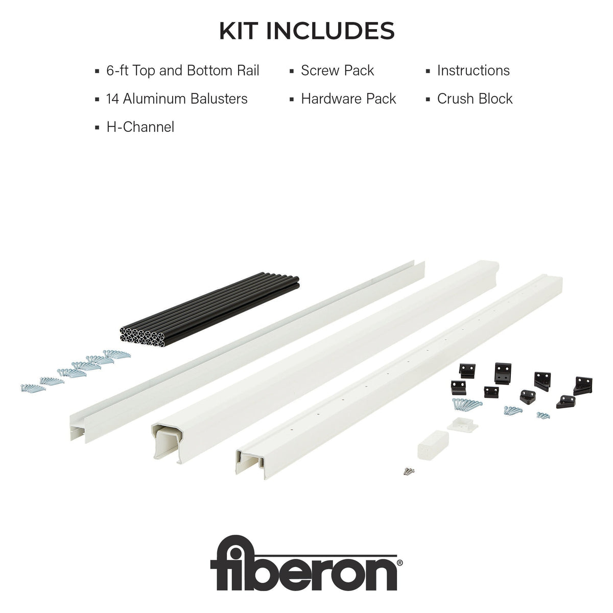 Fiberon Countryside PVC Deck Rail Kit