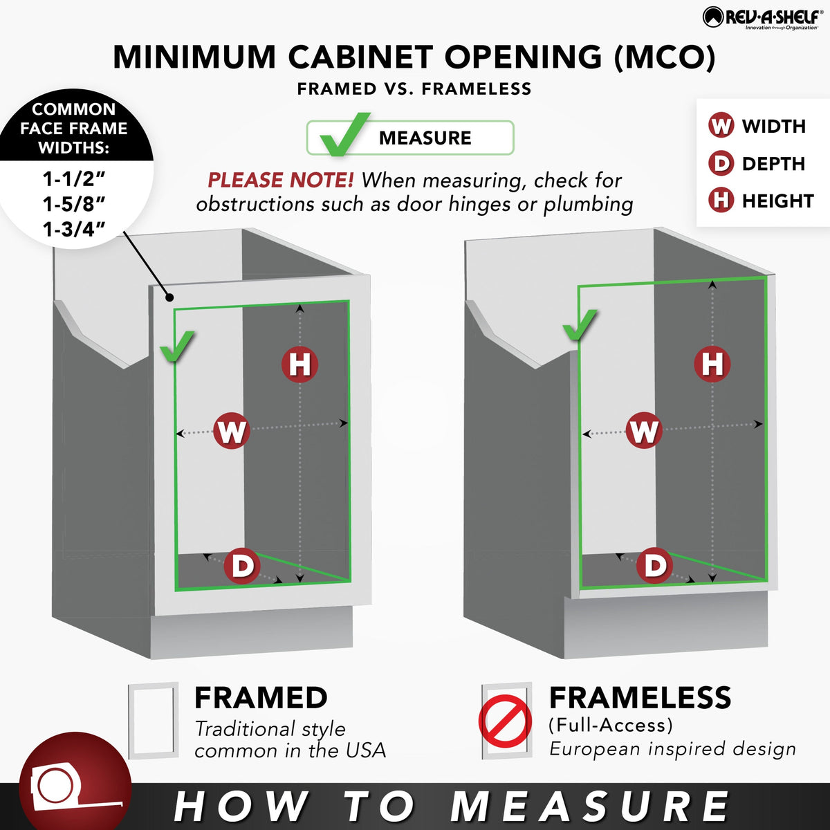 Rev-A-Shelf 50-Quart Plastic Soft-Close Single Pull-Out Trash Can, 13.5–15 in Cabinet Opening