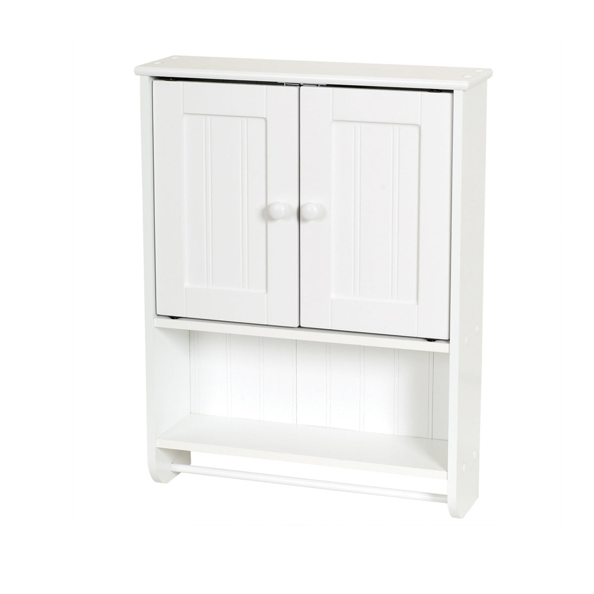 Zenith Cottage 19.19-in x 25.63-in x 5.75-in White Bathroom Wall Cabinet