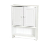 Zenith Cottage 19.19-in x 25.63-in x 5.75-in White Bathroom Wall Cabinet