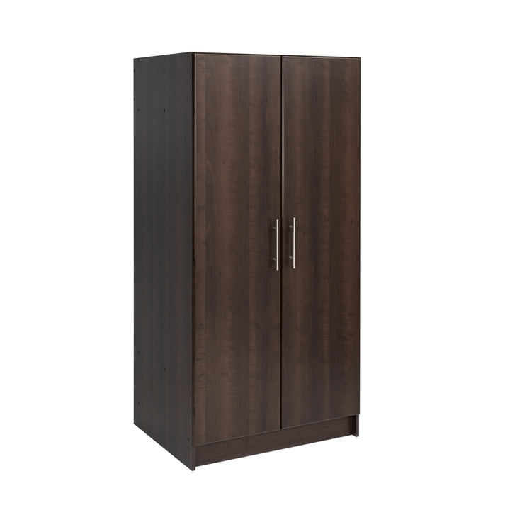 Prepac Elite 32-in W x 65-in H Wood Composite Espresso Freestanding Utility Storage Cabinet