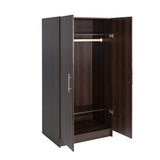 Prepac Elite 32-in W x 65-in H Wood Composite Espresso Freestanding Utility Storage Cabinet