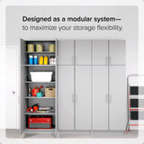 Prepac Elite 32-in W x 65-in H Wood Composite Light Gray Freestanding Utility Storage Cabinet