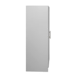 Prepac Elite 32-in W x 65-in H Wood Composite Light Gray Freestanding Utility Storage Cabinet