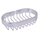 Allied Brass Oval Soap Basket in Satin Chrome