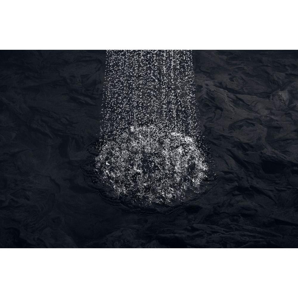 Forte 1-Spray 5.5 in. Single Wall Mount Fixed Rain Shower Head in Vibrant Brushed Nickel - Super Arbor