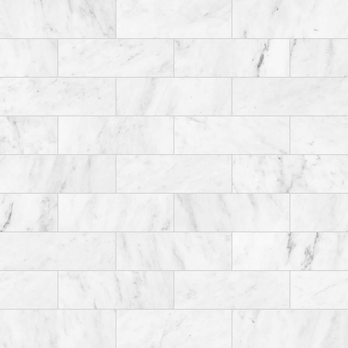 Satori Venatino 4-in x 12-in Polished Natural Stone Marble Look Wall Tile