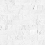 Satori Venatino 4-in x 12-in Polished Natural Stone Marble Look Wall Tile
