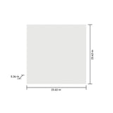 Satori Windsor White 24-in x 24-in Polished Porcelain Floor and Wall Tile (3.87-sq. ft/ Piece)