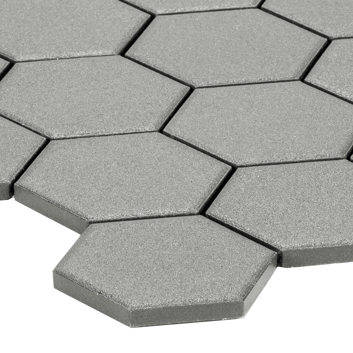 Satori Hudson Shadow 11-in x 12-in Unglazed Porcelain Hexagon Mosaic Floor and Wall Tile (0.93-sq. ft/ Piece)