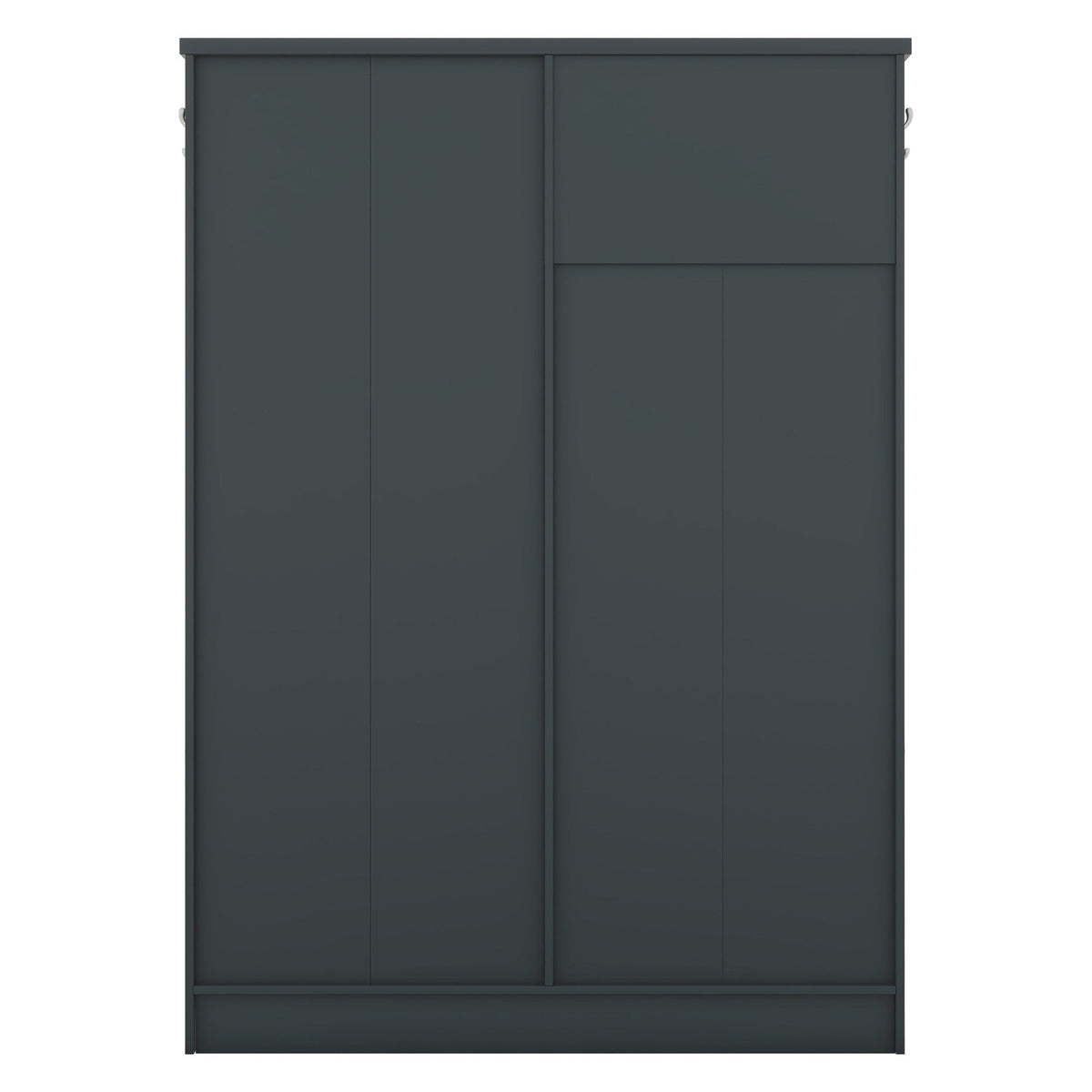 SINOFURN Antique Blue Hall Tree with Bench, Cabinet, Shelves, and Hooks - 73.2-in H x 52.7-in L x 15.7-in D