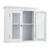 WELLFOR 20-in x 6.5-in White Bathroom Wall Cabinet
