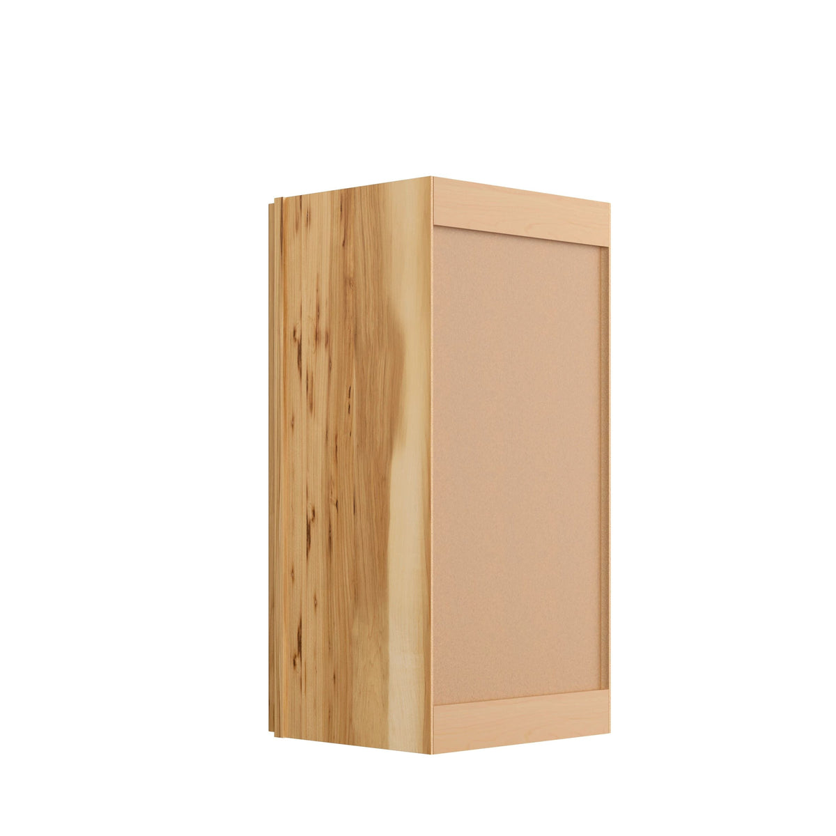 Project Source Branson 9-in W x 30-in H x 12-in D Hickory Wall Fully Assembled Cabinet (Recessed Panel Shaker Door Style)